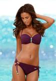 Push Up Bikiny Bez Ramienok image