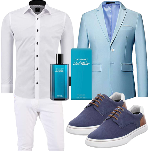 Weiß Accessoire J'S FASHION kombinieren