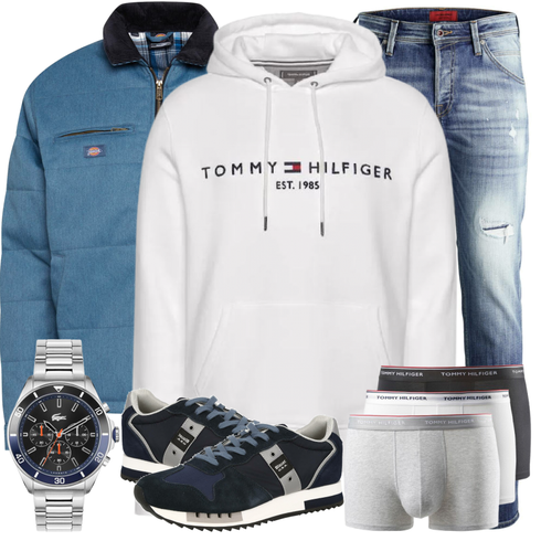 Schwarz Unterhose Tommy Hilfiger kombinieren