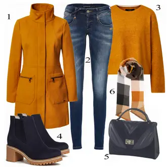 Kombinacije za zimu sa Torba Za Preko Ramena Heine "Zimski Outfit"