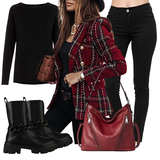 Drip Gummistiefeletten Biker Outfits image