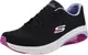 SKECHERS Sneaker lila / schwarz