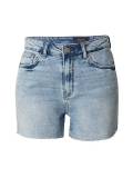 Hellblaue Jeans mit Schlitz image