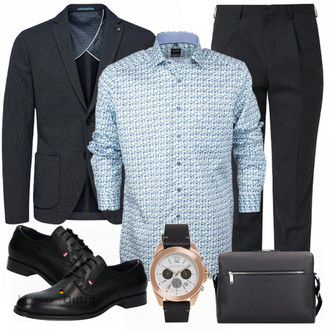 Outfit mit Hemd/Bügelfreies Hemd Olymp "Business Outfit"