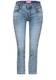 Street One Damen Casual Fit Denim in Blau