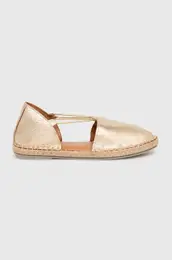 Kone espadrile boja: zlatna