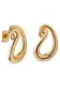 M&M GERMANY Ohrstecker ''''Oval'''' gold