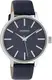 Oozoo Damenuhr mit Lederband 42 MM Dunkelblau/Dunkelblau C9753