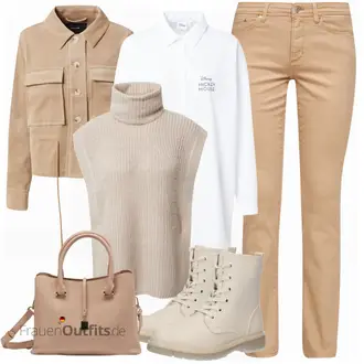 Outfit mit Bluse und Tunika DeFacto "Schickes Herbst Outfit"