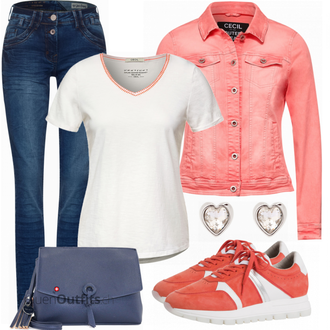 Outfit mit Weiß Schmuck Ted Baker "Perfekt für den Frühling"
