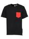 LEVI''''S T-Shirt ''''Sunset'''' rot / schwarz