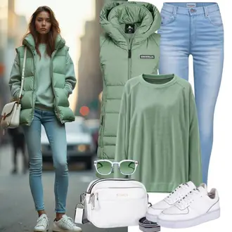Winter Outfits Party mit Beige/Khaki/Weiß/Gold Umhängetasche/Baguette-Tasche/Clutch/Brieftasche/Schulranzen/Schultertasche/Schultertasche/Kleine Tasche cluty "Freizeit Outfit"Look: Party, Bar, Schule, Fasching, Pop Konzert, Muttertag, Coachella, 50 Geburtstag, Geburtstag