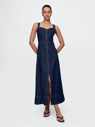 Denim maxi dress UltraSoft - Women's