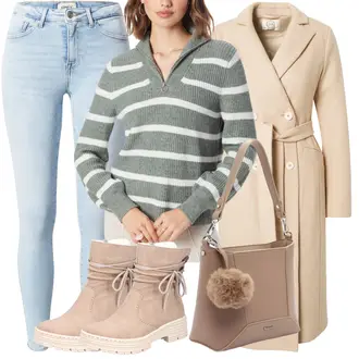Outfit Inspo Schule mit Hellblau Skinny Hose/Löcherne Hose/Jeans Leggings/Jeggings/Knöchelstiefel/Cropped Jeans/High Waist Jeans/Jeans mit Schlitz/Low Rise Jean/Low Waist Jean/Push up Jeans/Schlupfjeans/Leder Schuhe Only "Cooles Outfit Inspo"Look: Wasen, 18 Geburtstag, Strandtag, Konzert, Schule, Geburtstag