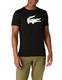 Lacoste Sport Herren Th3377 T-Shirt, Mehrfarbig (Noir/Blanc), X-Large (Herstellergröße: 6)