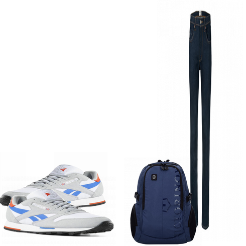 Weiß Sportschuh Reebok kombinieren