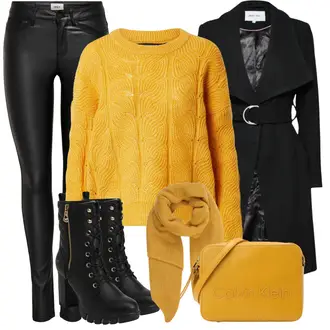 Outfity na zimu Dlouhé / Maxi "Zimní Outfit"