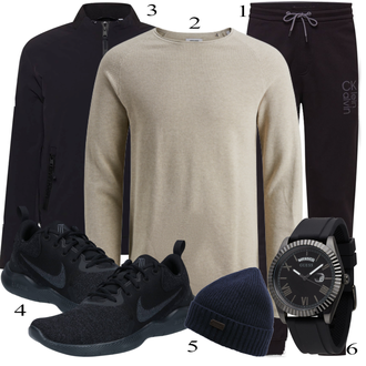 outfit mit Črna Superga Nike "Priložnostna oblačila"