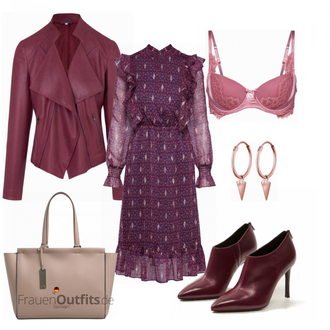Outfit mit Rot Tigha "Tigha"