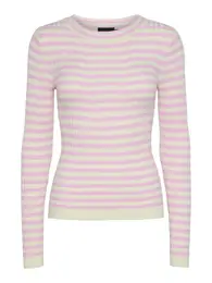 Svetr 'PCCrista' krémová / pink