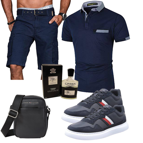 Blau Schuh Alessandro Salvarini kombinieren