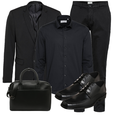 Schwarz/Dunkelblau Bluse Große Größe/Business Hemd/Businesshemd/Hemdbluse/Casual Hemd Casual Friday kombinieren