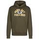 NEW ERA Kapuzenpullover ''''NFL Green Bay Packers Wordmark'''' khaki