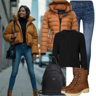 Ausgang Outfits im Winter "Bequemes Frühling Outfit"