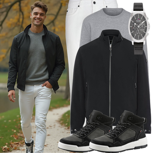 Schwarz/Rot Winter Sneaker/Wasserfester Schuh/Leder Sneaker/Wasserdichter Outdoorschuh/Walkingschuh/Herren Lederschuhe Rieker kombinieren