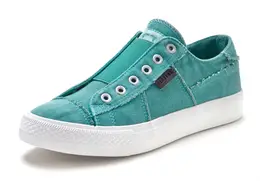 Slip on boty zelená