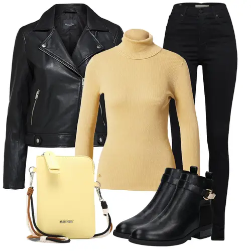 Auffälliger Look   für den Herbst 