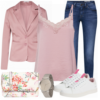 Outfit mit Große Größe EDC by Esprit "Schönes Frühlings Outfit"