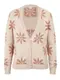 Strickjacke creme-weiß ROCKGEWITTER