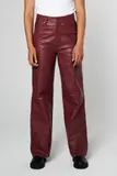 Hosen Große Größen aus Leder für Damen image