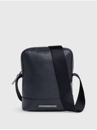 Black men's crossbody bag - Men's
