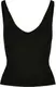 Urban Classics - Rib Knit Mouwloze top - 5XL - Zwart