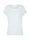 VILA T-Shirt Dreamers hellblau / weiß