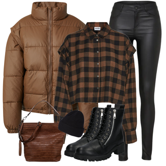 Winter Outfits mit Bluse & Tunika Bluse Noisy may "Bequemes Winter Outfit"