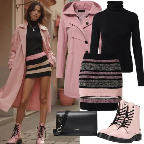 Dunkelrot/Rosa/Bordeaux/Lila Klassischer Stiefel/High Heels Stiefelette/High Heels Stiefel/Lammfell Stiefel/Spitzer Stiefel/Vintage Stiefelette bershka kombinieren