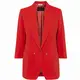Roter Oversize Blazer