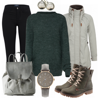 Outfit mit Grau Unkategorisiert Betty Barclay "Pusteblume"
