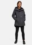 Dunkelgraue Parka-Übergangsjacken image
