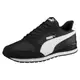PUMA Unisex ST Runner v2 NL Low-Top Trainer, Puma Black-Puma White, 41 EU