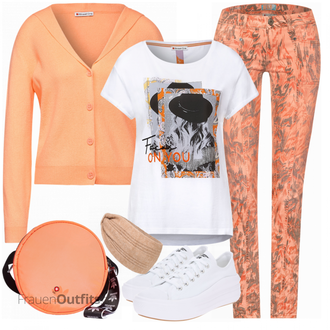 Outfit mit Weiß Sneaker Converse "Toller Look für die Freizeit"
