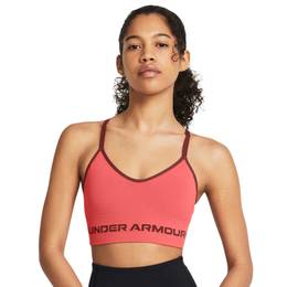 UA Seamless Low Long Bra - pink