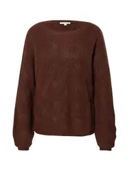 TOM TAILOR Pullover schoko