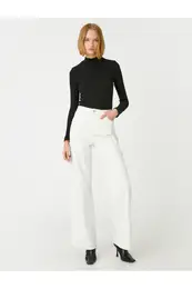 Long Sleeve T-Shirt Stand Collar