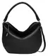 Liebeskind Berlin Damen Lova Hobo Schultertaschen, Schwarz (Black), Medium