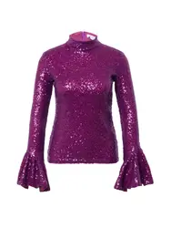 Warehouse Bluse neonlila