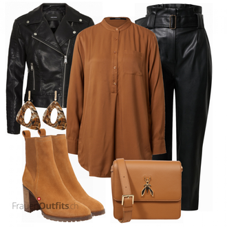Outfit mit Braun someday "Business Look für Damen"